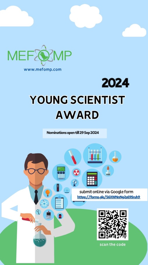 MEFOMP Young Scientist Award 2024 Nomination