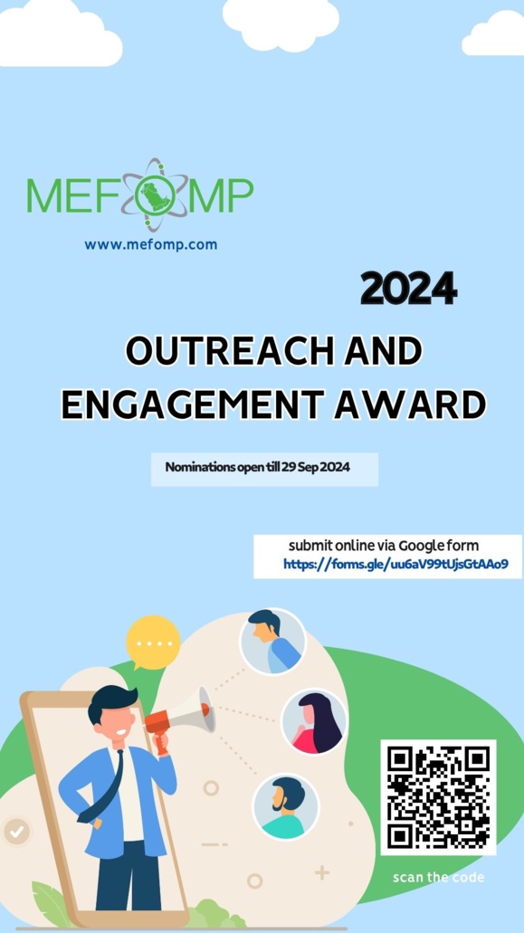 MEFOMP Outreach and Engagement Award 2024