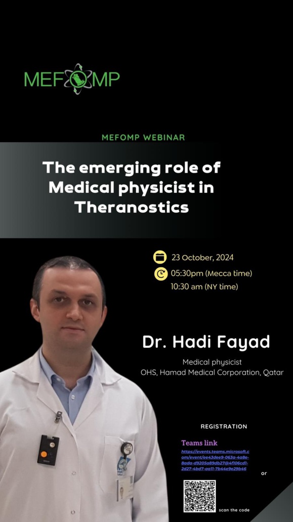 The emerging role of Medical Physics in Theranostics